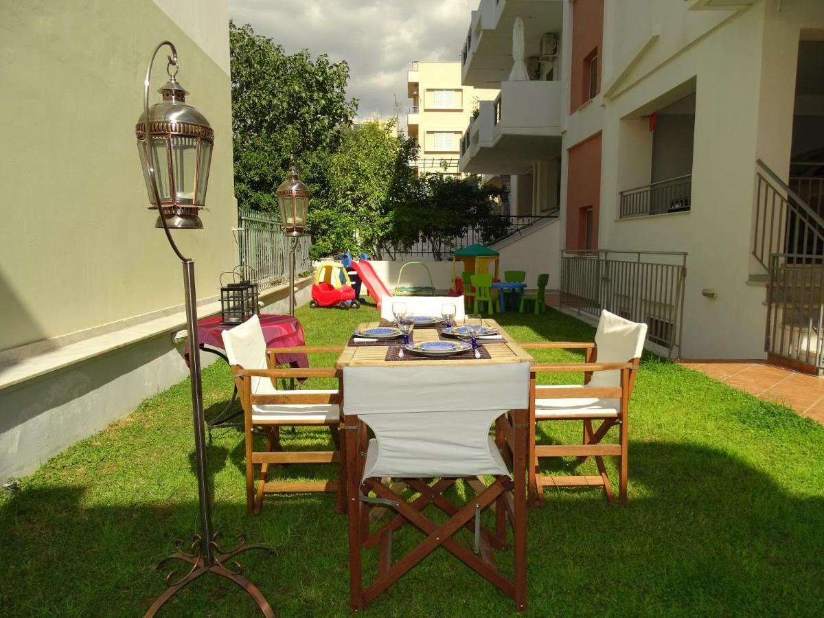 אתונה Dreamy Studio With Private Garden מראה חיצוני תמונה